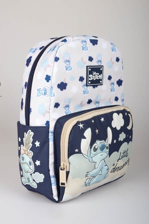 x Dekomus Lisanslı Stitch Little Dreamer Collection Tek Bölmeli Küçük Boy Anaokul Çantası
