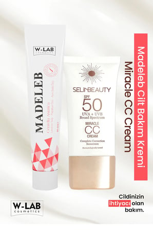 W-Lab Cosmetics Madeleb Krem ve CC Krem Set