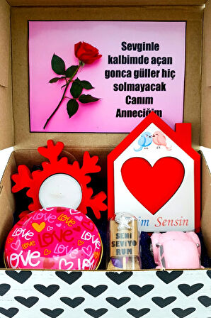 Şirin Kutuda Anneler Günü Hediyesi Anneye Hediye Fikirleri Anneye Hediye 1rose1mom9