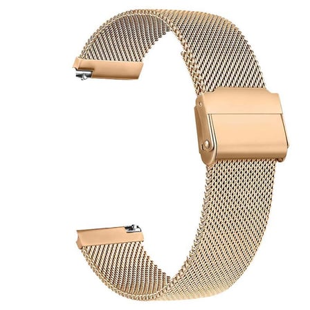 Gpack Huawei Watch GT 3 Elite 46mm Kordon Çıtçıtlı Hasır Metal Örgülü KRD 45