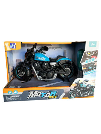 8080A-12 JUHAO TOYS IŞIKLI SÖK TAK MOTOR 21 cm