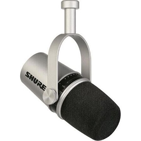 Shure Mv7-S Podcast Mıcrophone (Silver) TEŞHİR 