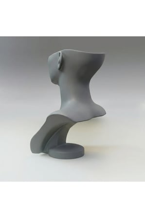 25 CM Dekoratif Takı Mankeni, Takı Standı, Takı Organizeri, Kolye Küpe Sergileme Standı