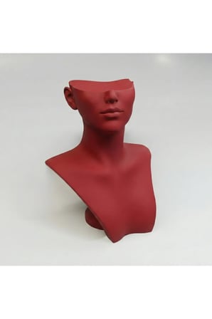 25 CM Dekoratif Takı Mankeni, Takı Standı, Takı Organizeri, Kolye Küpe Sergileme Standı