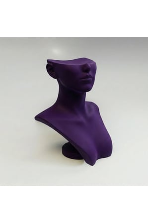 25 CM Dekoratif Takı Mankeni, Takı Standı, Takı Organizeri, Kolye Küpe Sergileme Standı