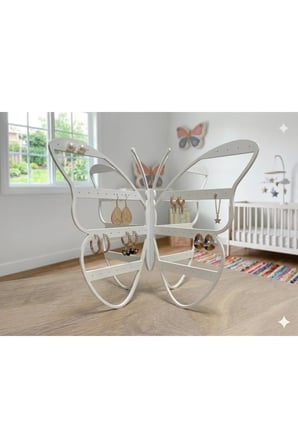 Modern Beyaz Küpe Standı, 108 Delikli Takı Düzenleyici, Takı Standı , 4 bölmeli Küpe Organizer