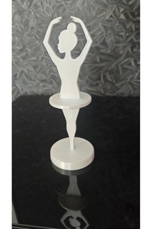 Balerin 2 Katlı Saç Tokası Tutucu Stand, Saç Lastiği Askısı, Renk Seçeneği Mevcut Organizer
