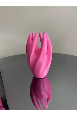 Pembe Renk Dekoratif El Şeklinde Yüzük Ve Takı Organizeri,Takı Standı Düzenleyici