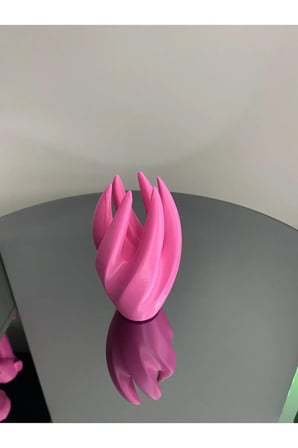 Pembe Renk Dekoratif El Şeklinde Yüzük Ve Takı Organizeri,Takı Standı Düzenleyici