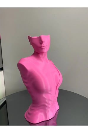 Pembe 4lü Set Dekoratif Takı Organizer Manken Standı Makyaj Mücevher Kolye Tasarım Sergi Yüzük
