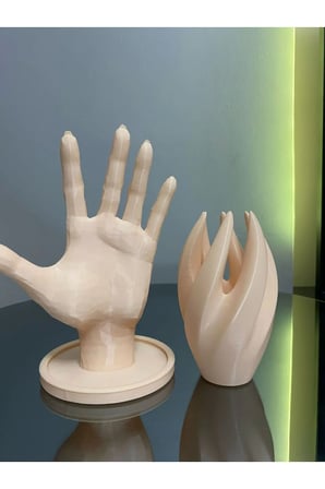 4lü Set Bej Dekoratif Takı Organizer Manken Standı Makyaj Mücevher Kolye Tasarım Sergi Yüzük