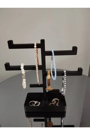 Dekoratif Takı Standı Bileklik Standı, Küpe Standı, Kolye Standı, Takı Askısı, Takı Organizer