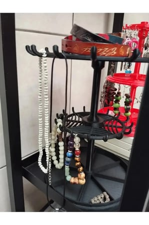 Dekoratif Takı Standı, Takılık, Küpelik, Bileklik, Kolye, Takı Dolabı Düzenleyici, Takı Organizer