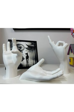 3'lü Set Dekoratif Takı Standı, Yüzük, Küpe, Kolye Organizeri, Takı Standı, Makyaj, Mücevher