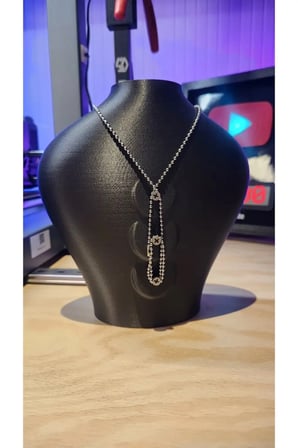 19 Cm Takı Büstü Dekoratif Takı Organizer Manken Standı Mücevher Kolye Tasarım Sergi