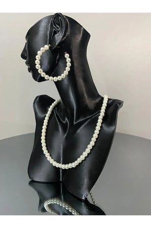 21 Cm Kolye Küpe Takı Standı, Takı Mankeni, Kadın Figürü Takı Organizer Mağazalara Ve Evlere Özel