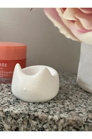 Sevimli Kedi Takı Standı, Çok Amaçlı Organizer, Takı Organizeri Yüzük/Küpe/Kolye Düzenleyici