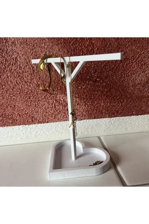 Kalpli Takı Organizer, Dekoratif Takı Standı, Küpelik, Bileklik, Kolye Seti, Takı Düzenleyici