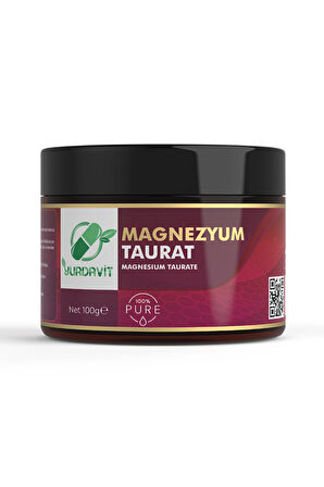 Magnezyum Taurat 100 Gr Saf Magnesuım Taurate