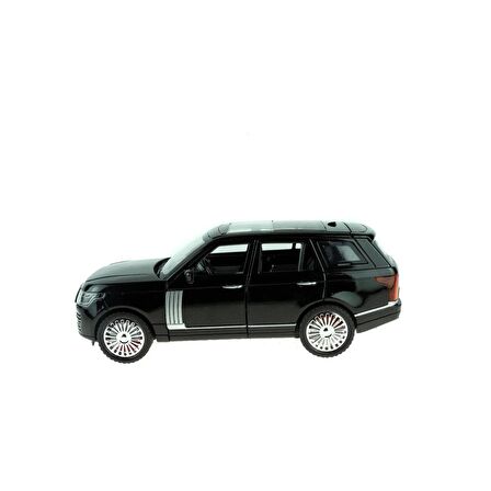 1:24 Ölçek Metal Model Super Suv Çek Bırak Işıklı Sesli Siyah