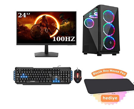 OYKUTECH i5 12400F RX 6650 XT 32GB RAM Gaming Set