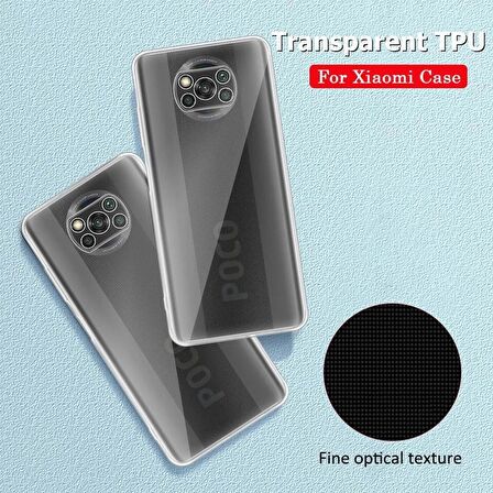 Smcase Xiaomi Poco X3 NFC Kılıf Lüks Kamera Korumalı Silikon
