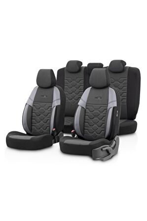 Hexa Design Universal Seat Cover Smoked-black