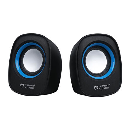  D-05a Mi̇ni̇ 5 Watt 4 Ohm Multi̇medi̇a 1+1 Usb Speaker - Hoparlör