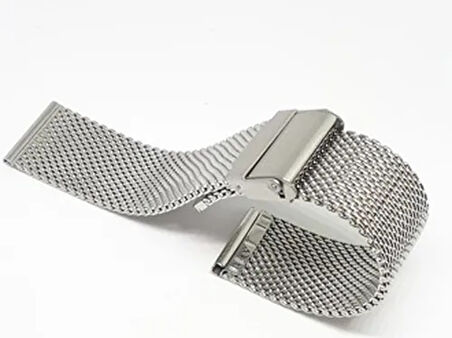 Fado   24 mm   Saat Kordonu Çelik Hasır 1.Kalite Örgü Kordon(299)