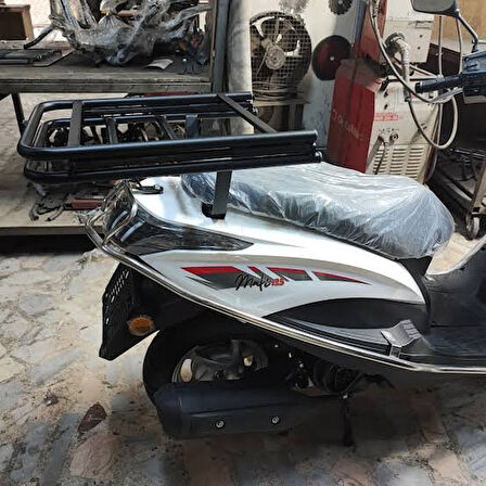 Kanuni Mati 125 Kızaklı Kurye Çanta Demiri Ergoline Sürgülü Pizzacı Paket Demiri Arasmto