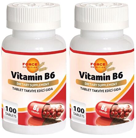 Vitamin B6 Vitamini 2x100 Tablet