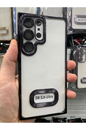 SAMSUNG A13 4G UYUMLU OMEGA LAZER KESİM YUMUŞAK KILIF KAMERA KORUMALI ŞIK TASARIM SİLİKON ŞEFFAF KENAR MAVİ