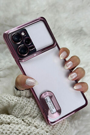 XİAOMİ NOTE 8 PRO UYUMLU OMEGA LAZER KESİM YUMUŞAK KILIF KAMERA KORUMALI ŞIK TASARIM SİLİKON ŞEFFAF KENAR YEŞİL