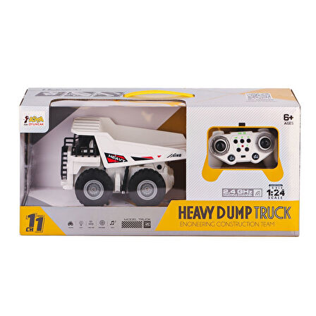 A8196-QH9008 Kumandalı Ağır Döküm Kamyon 1:24  