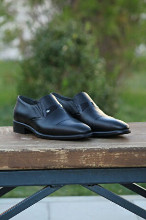 Erkek Mevsimlik Kundura Hakiki Deri  Kauççuk Taban Bağsız