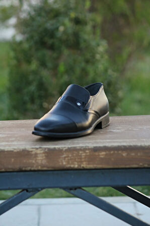 Erkek Mevsimlik Kundura Hakiki Deri  Kauççuk Taban Bağsız