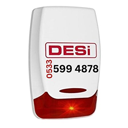 Desi Dummy Caydırıcı Siren Sahte Siren Alarm Kutusu Sahte Alarm