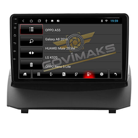 GOVİMAKS FORD FİESTA 2009-2012 4 GB RAM 64 GB HAFIZA ANDROID MULTIMEDIA TEYP