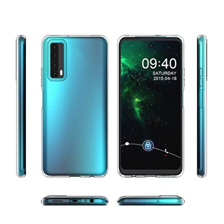Smcase Huawei P Smart 2021 Kılıf Lüks Tpu Silikon