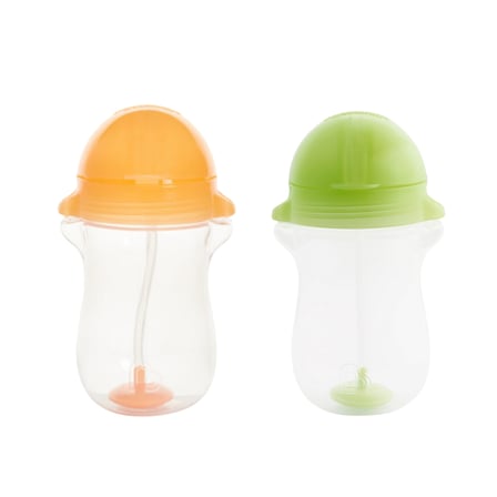 Munchkin Tıklama Kilitli Uçlu Alıştırma Bardağı 12ay+296 ml ,Turuncu ve Yeşil