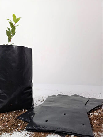 Fide Poşeti 17x30 CM 1 KG Fide Torbası Fidan Poşeti