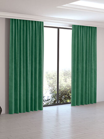 Home Daily Series Zümrüt Yeşili Ada Fon Perde