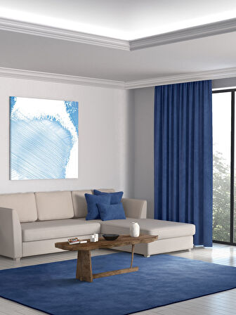 Home Daily Series Safir Rengi Fon Perde 150x260