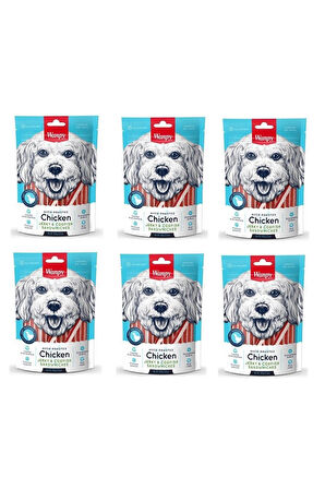 Wanpy Tavuk ve Morina Balık Sandwich Köpek Ödülü 100 Gr. X 6 Adet