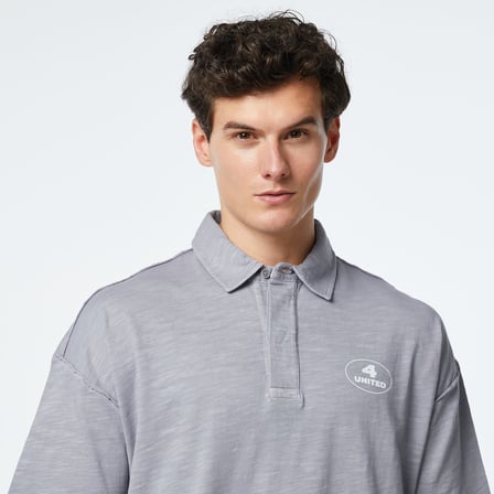 UNITED4 Classic Erkek Gri Polo