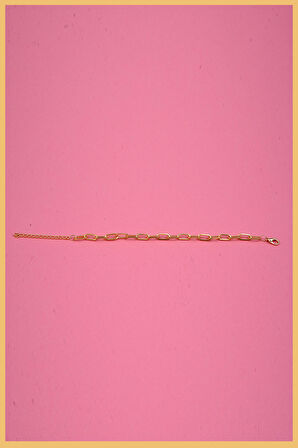 Altın Kaplama Zincir Bileklik 7