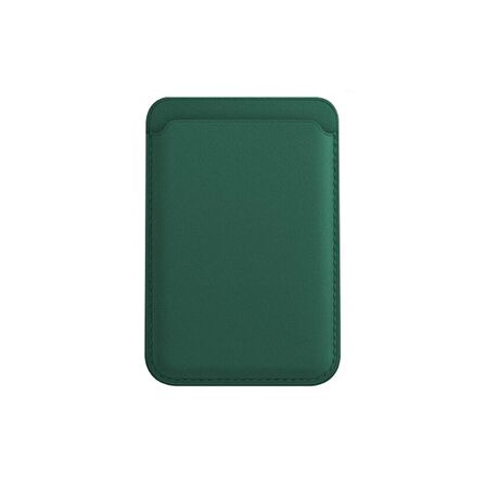 Smcase iPhone 12 Mini Kılıf Coss Wireless Destekli Hibrit Silikon  Mıknatıslı Kartlıklı Kılıf