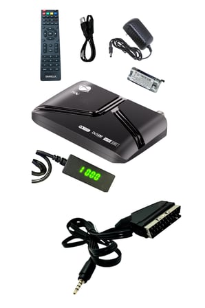 Snrelk Full Hd Scart Girişli Tüplü Televizyon Uyumlu (Tkgs) Uydu Alıcısı