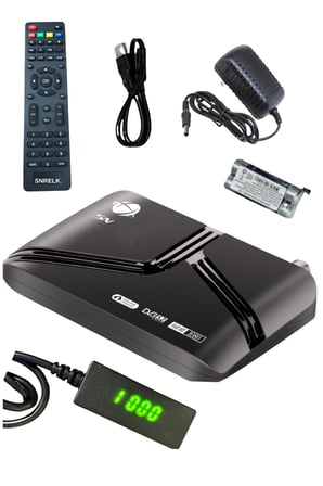 Snrelk Full Hd Scart Girişli Tüplü Televizyon Uyumlu (Tkgs) Uydu Alıcısı