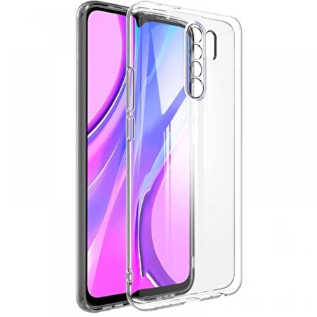Smcase Xiaomi Redmi 9 Kılıf Kamera Korumalı Silikon